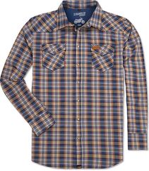 DUCATI / ドゥカティ 純正商品 Tartan Shirt Brown-Blue For Men | 9876971