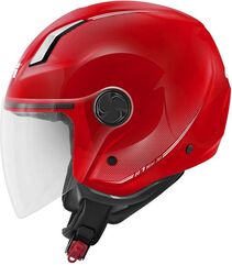 GIVI / ジビ Jet helmet 11.7 SOLID COLOR Matte Red, Size 60/XL | H117BR30060