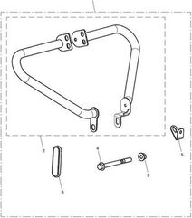 TRIUMPH / トライアンフ Bolt Hhf M12 X 135 Silver | T3150103