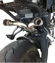 GPR / ジーピーアール Original For Yamaha Mt-03 660 2006/13 Pair Homologated スリッポンエキゾースト M3 Inox | Y.111.M3.INOX