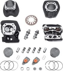 Harley-Davidson Screamin' Eagle Twin Cam Conversion Kit - 103Ci To 110Ci - Twin Cam Stage Iv Upgrade, Black Highlighted | 92500032