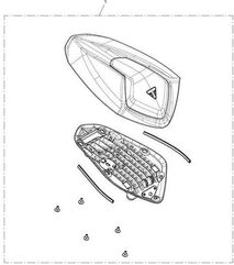 TRIUMPH / トライアンフ Seat Cowl Kit, Painted, Sapphire Black A9708826-PM Search | A9708826-PM