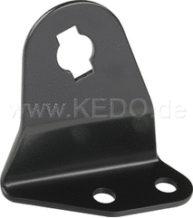 Kedo Replica Horn Bracket, stainless steel, black coated, suitable for horns with rubber bearing (see item 41549 (6V), 41253/41013/41080 (12V)) | 50583