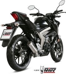 MIVV / ミヴ SPORT M3 Imp. compl./Full sys. 1x1 STAINLESS STEEL for SUZUKI GSX-S 125 2017 NOT approved | S.055.SM3X