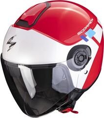 Scorpion / スコーピオン Exo City 2 Mall Helmet Red White Blue XXS | 183-422-316-01