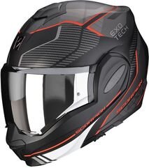 Scorpion / スコーピオン Exo Tech Evo Animo Helmet Black Matt Red XS | 118-414-24-02