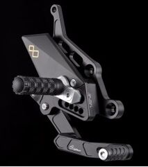 Lightech / ライテックアジャスタブルリアセット固定式 フットペグ付き YAMAHA MT-07 ('14-'15)