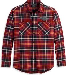 Harley-Davidson Milwaukee Shirt For Men, Red Check | 96373-23VM