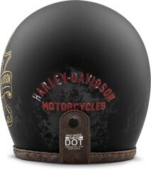 Harley-Davidson BootleggerS Pass 3/4 ヘルメット, マット・ブラック | 98236-19EX