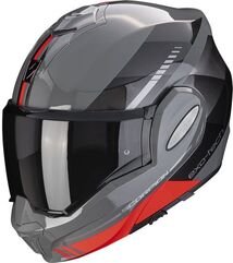 Scorpion / スコーピオン Exo Tech Evo Genre Helmet Grey Red XS | 118-413-299-02