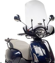 GIVI / ジビ Windscreen for Kymco Like 125/150 17-, clear screen, dim HxW 49,5x65,5cm | 6109A
