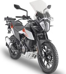 GIVI / ジビ Touring Windscreen for KTM 390/790/890 Adventure color clear, HxW 45x47 cm, D7711KIT fitting kit required to install | 7710DT