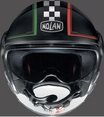 Nolan / ノーラン ジェット ヘルメット N21 VISOR AMARCORD, Tricolor