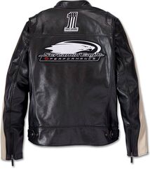 Harley-Davidson Men'S Enduro Screamin' Eagle Leather Jacket, Black Beauty | 97014-24EM