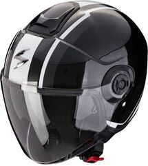 サソリオープンフェイスヘルメットExo-City II Vel Metal Black-White | 183-460-294