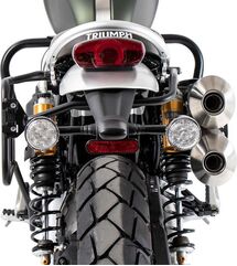 Hepco & Becker サイドキャリアワンサイド左永久取り付けブラック Triumph Scrambler 1200 XE (2024-) | 6537675 00 01