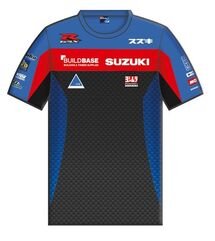 Suzuki / スズキ BSB キッズ フルプリント Tシャツ, M | 990F0-B3KC2-00M