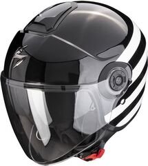Scorpion / スコーピオン Exo City 2 Bee Helmet Black White XS | 183-423-55-02