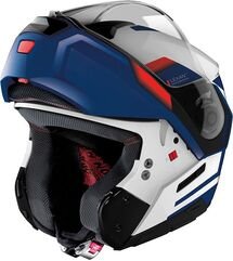 Nolan / ノーラン モジュラー ヘルメット N90-3 06 REFLECTOR N-C, White Blue Red, Size L | N9Z0005370381