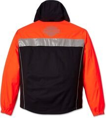 Harley-Davidson Men'S Full Speed Ii Waterproof Rain Jacket, Colorblock-Design | 98105-23VM