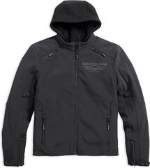 Harley-Davidson Reflective Skull 3-In-1 Soft Shell Riding Jacket Ce, Black | 98164-17EM