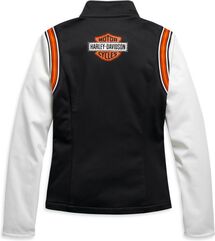 Harley-Davidson Embellished Logo Fleece Jacket, Colorblock | 98409-20VW