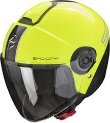Scorpion / スコーピオン Exo City 2 Carbo Helmet Yellow Black XS | 183-421-189-02