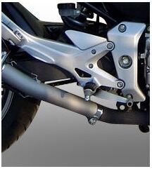 GPR / ジーピーアール Original For Honda Cbf 500 2004/07 Homologated スリッポンエキゾースト Satinox | H.117.SAT