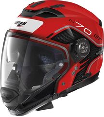 Nolan / ノーラン モジュラー ヘルメット N70-2 GT 06 FLYWHEEL N, CORSA RED, Size L | N7Z0005860541