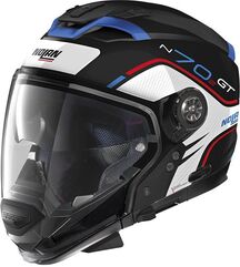 Nolan / ノーラン モジュラー ヘルメット N70-2 GT 06 FLYWHEEL N, Blue White, Size XXL | N7Z0005860568