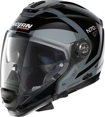 Nolan / ノーラン モジュラー ヘルメット N70-2 GT 06 GLARING N-C, Slate Grey, Size L | N7Z0007980511