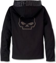 Harley-Davidson Jacket-Deflector,Hooded,Textile, Black Beauty | 98176-24VW
