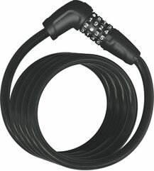 ABUS / アバス Numero 5510C/180 BK SR Coil Cable Lock | 61469