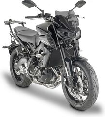 GIVI / ジビ Screen for Yamaha MT-09 17-20, color smoke, dim. HxW 28x36,5 cm, fitting kit included | A2132
