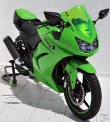 Ermax / アルマックス screen aeromax 36 cm for ninja 250 r 2008/2012 fluo green 2 | 070308070