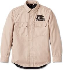 Harley-Davidson Men'S Operative Riding Shirt Jacket, Vintage Khaki | 98138-24VM