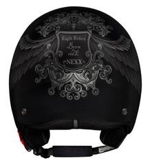 NEXX Urban Helmet Y.10 EAGLE RIDER BLACK.GREY MT, Size: XS | 01Y1001421157