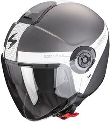 Scorpion / スコーピオン Exo City 2 Short Helmet Silver White XS | 183-424-208-02