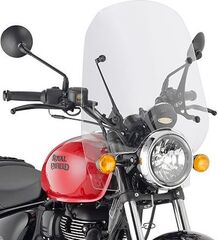 GIVI / ジビ Windscreen Transparent 345x51 cm Royal Enfield Meteor 350 (21-22) | 9053A