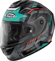 Nolan / ノーラン X-LITE フルフェイス ヘルメット X-903 ULTRA BACKSTREE, Aqua, Size XXL | X9U0006690708