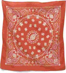 Harley-Davidson American Heritage Oversized Bandana For Women, Vintage Orange | 97699-22VX