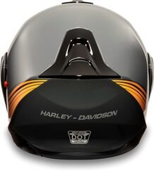 Harley-Davidson H-D Evo X17 サンシールド モヂュラー ヘルメット, Gray/Orange | 98116-24VX