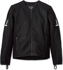 Harley-Davidson Jacket-Hd Shield,Mesh, Harley Black | 98185-24VM