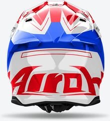 Airoh OFF-ROAD ヘルメット TWIST 3 DIZZY、ブルー/レッド グロス | TW3D55 / AI53A13TW3DBC