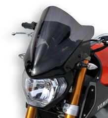 Ermax / アルマックス nose screen (33cm ) for MT 09(fz 9 ) 2014-2016 satin black | 060247117