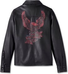 Harley-Davidson Jacket-Leather, Black | 97013-24VW