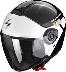 Scorpion / スコーピオン Exo City 2 Mall Helmet Black White Silver XS | 183-422-315-02