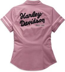 Harley-Davidson Shirt-Woven, Dusky Orchid | 96269-23VW