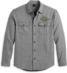 Harley-Davidson Shirt-Woven, Black Beauty | 96377-23VM