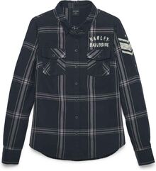 Harley-Davidson Shirt-Woven, Black Beauty 2 | 96480-22VW